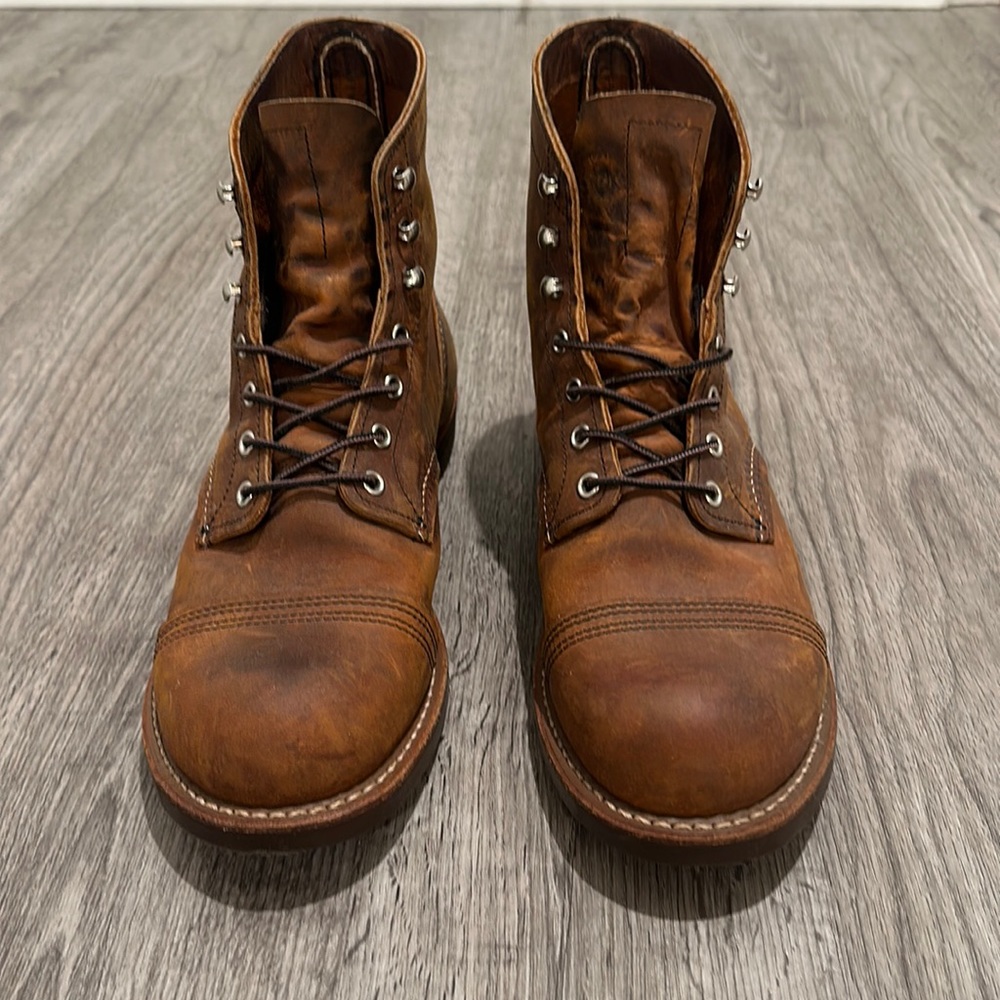 Heritage - Style 8085 IRON RANGER MEN'S 6” BOOT IN COPPER ROUGH & TOUGH LEATHER